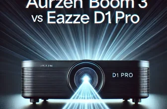 AURZEN BOOM 3 vs. EAZZE D1 Pro: AURZEN Smart Projectors Showdown